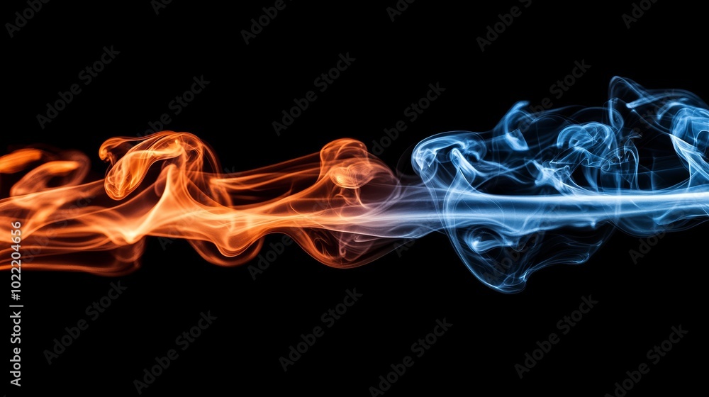 Smooth Smoky Vapor Pooling Close to the Ground Smooth Smoky Vapor Pooling Close to the Ground