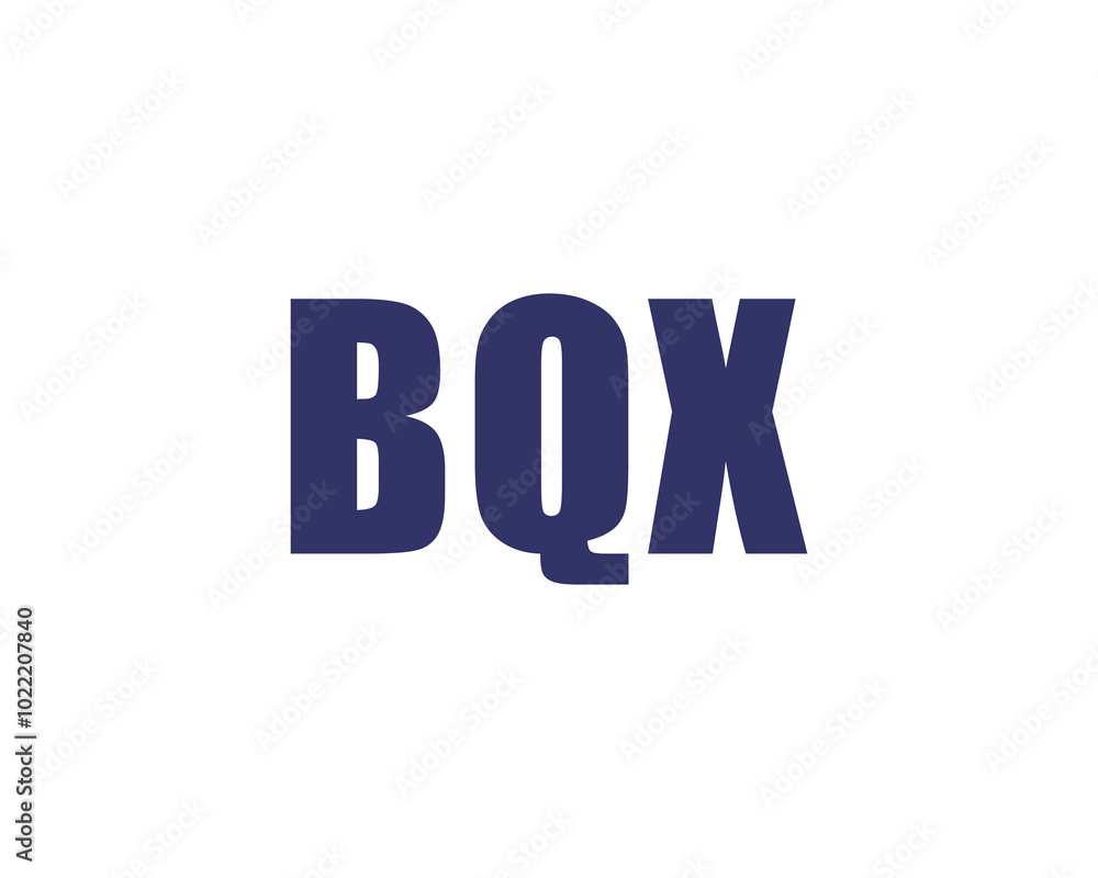 BQX logo design vector template. BQX BQX logo design vector template. BQX