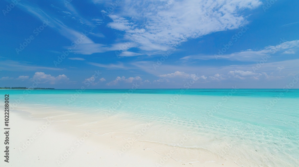 Beautiful Beach Background - a captivating and serene visual. The beautiful beach backdrop creates an enchanting and relaxing scene Beautiful Beach Background - a captivating and serene visual. The beautiful beach backdrop creates an enchanting and relaxing scene