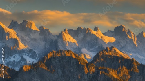 sunrise over mountains