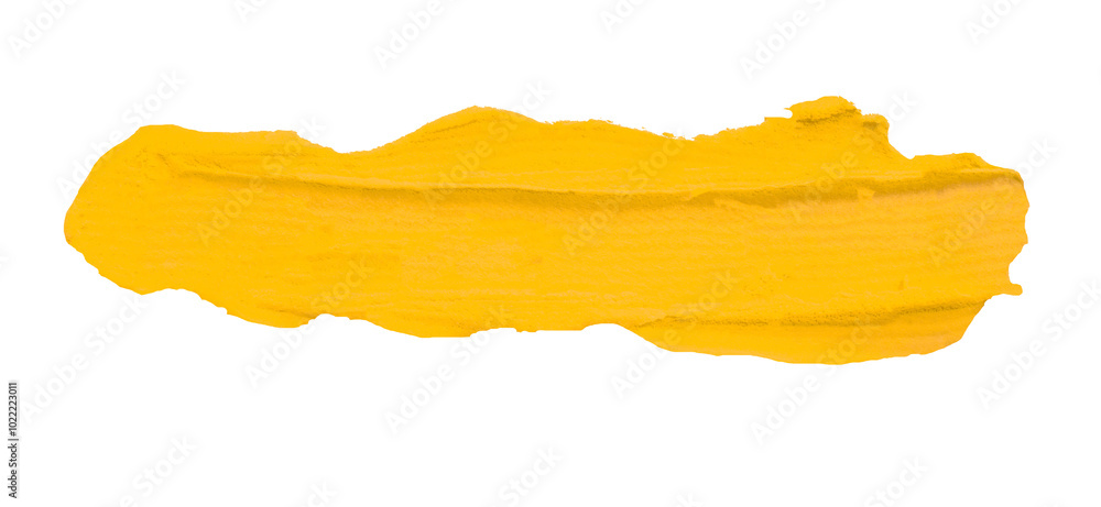 Yellow clay stain isolated on transparent background. Yellow clay stain isolated on transparent background.