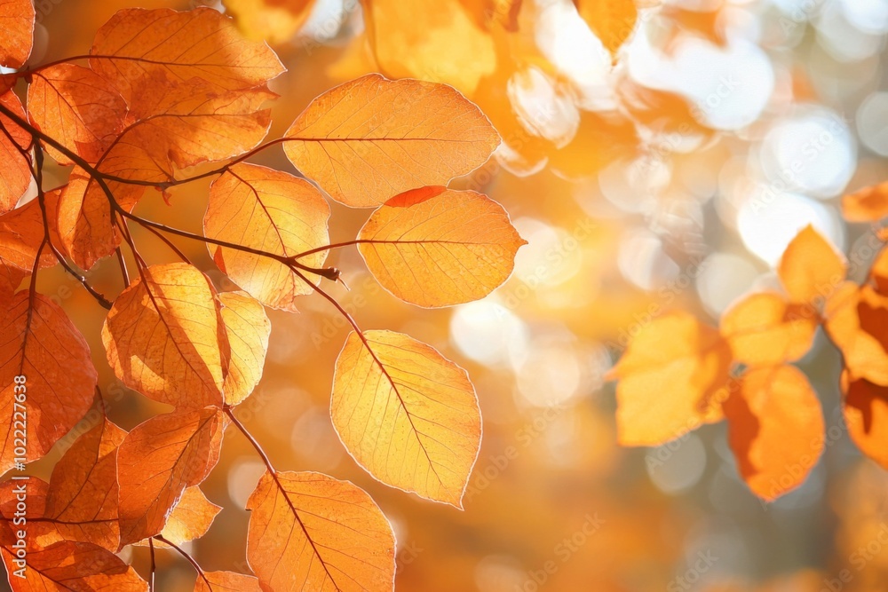 Fallen Leaves Season Background created with Generative AI Fallen Leaves Season Background created with Generative AI
