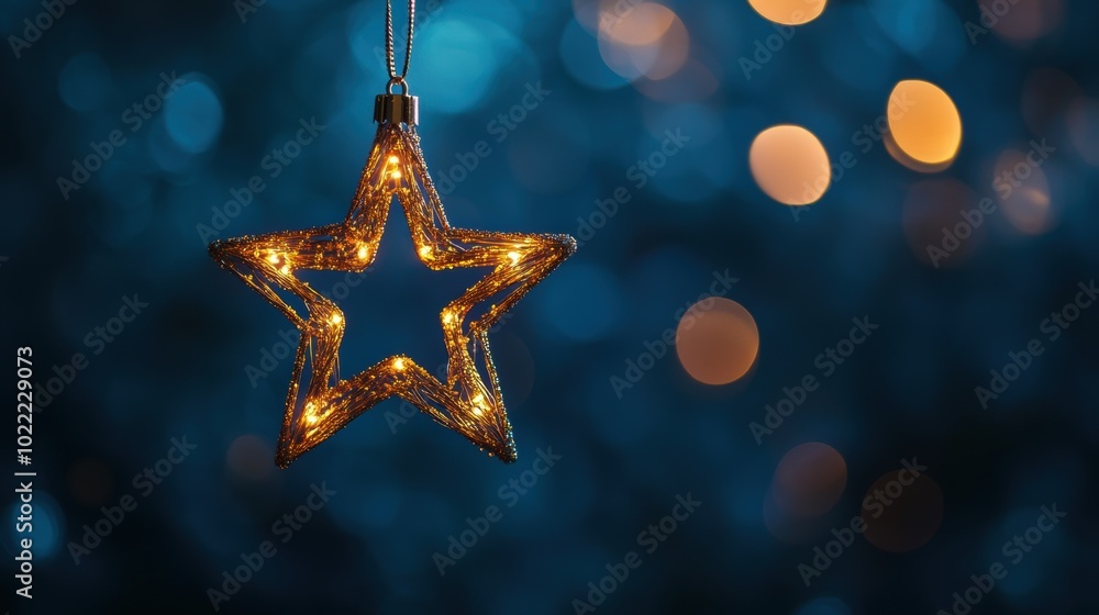 Holiday star abstract background. Template for greeting card poster design Holiday star abstract background. Template for greeting card poster design