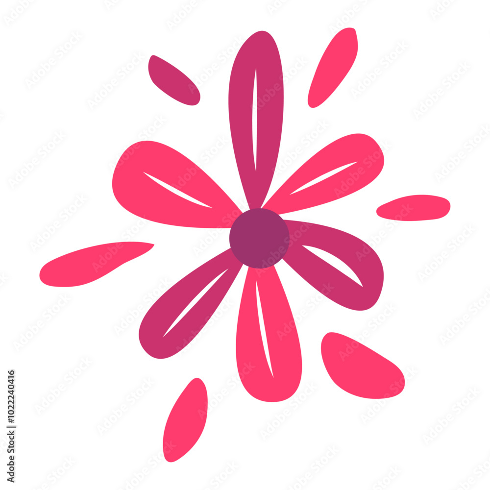 flower nature icon illustration on the white flower nature icon illustration on the white