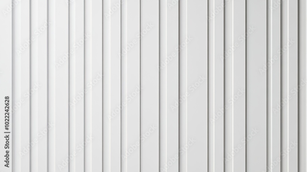 Obraz premium Simple Vertical White Panel Background