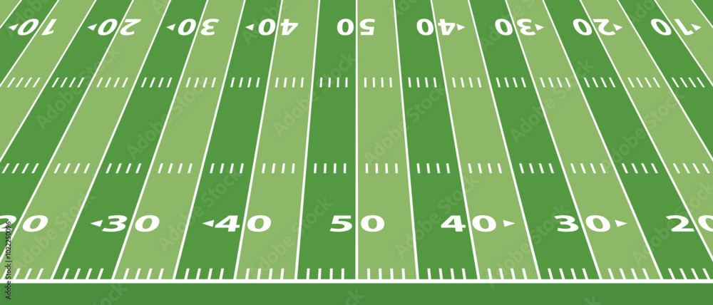 custom made wallpaper toronto digitalamerican football court side view vector design illustration