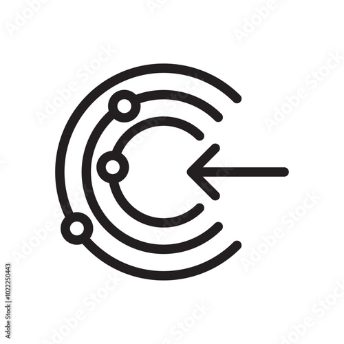 proactive icon outline