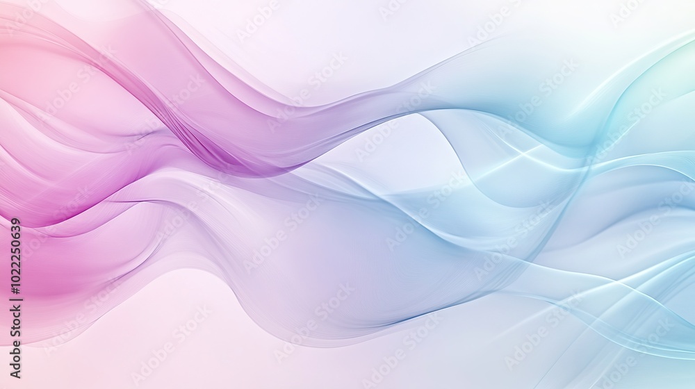 Soft Flowing Abstract Background with Gentle Colors Soft Flowing Abstract Background with Gentle Colors