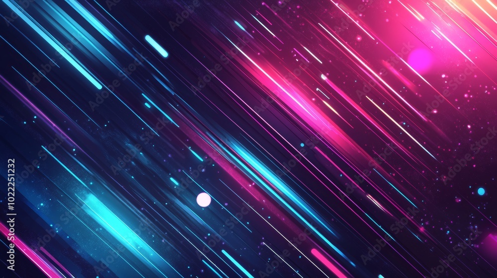 Vibrant Abstract Light Streaks on Dark Background Vibrant Abstract Light Streaks on Dark Background