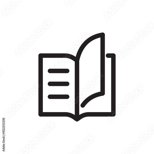  flip previous page book icon