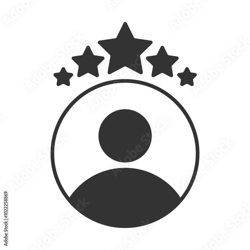 5 stars work experience icon