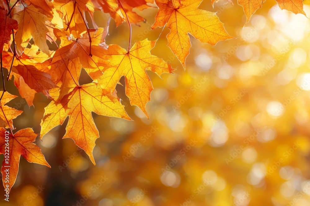 Fallen Leaves Season Background Fallen Leaves Season Background