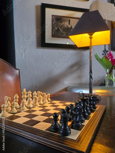 chess on the table