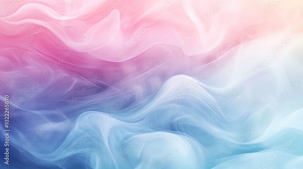 Ethereal Swirls of Colorful Soft Textures Ethereal Swirls of Colorful Soft Textures