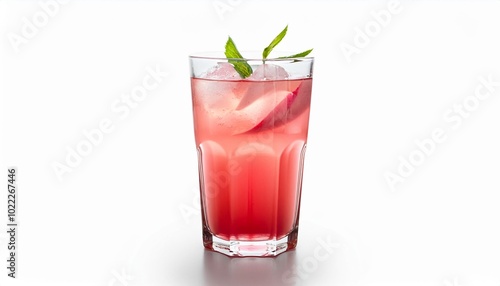 Wallpaper Mural Rose Drink on white background isolated. Beverage. Drink. Torontodigital.ca