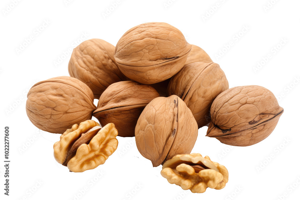 walnut on transparent background walnut on transparent background
