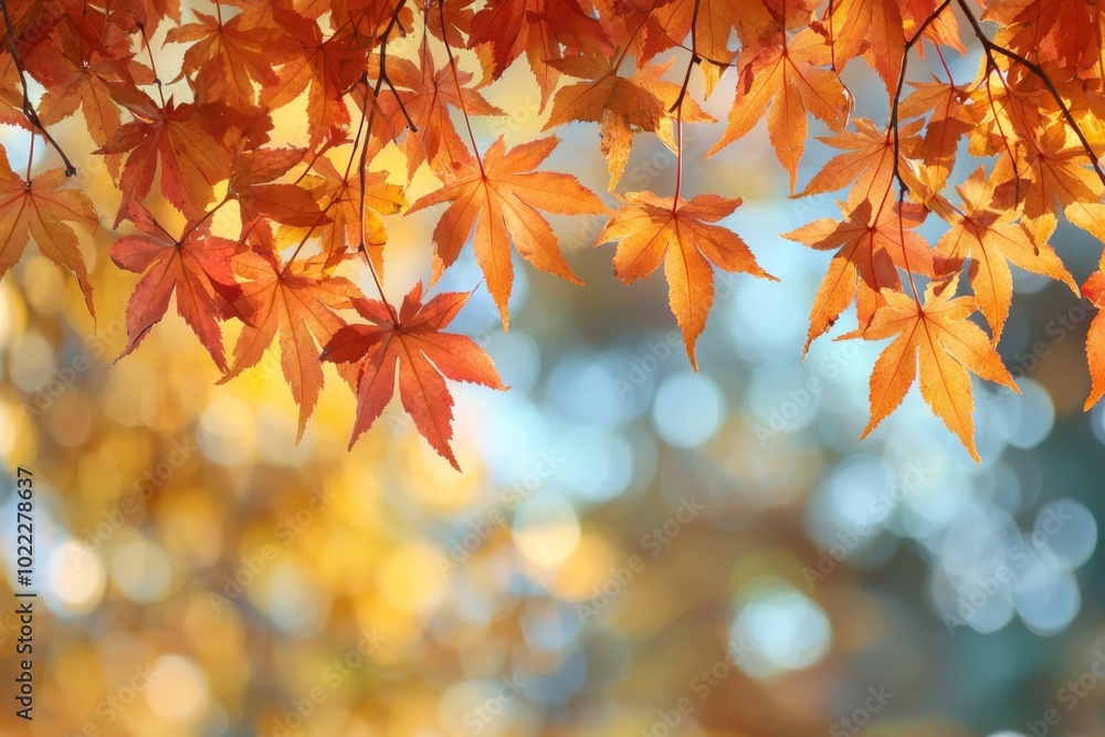 Fallen Leaves Season Background Fallen Leaves Season Background