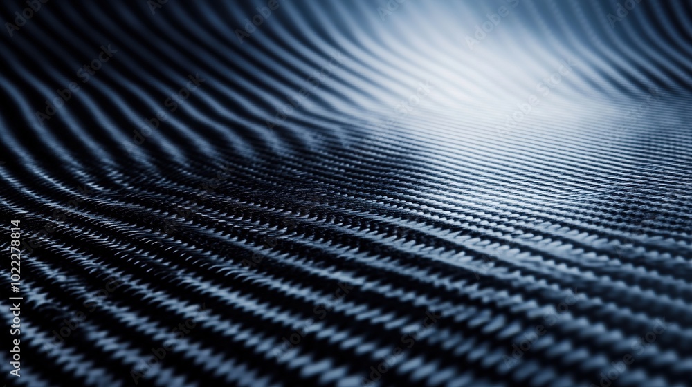 Abstract Black Wave Pattern with Smooth Textures Abstract Black Wave Pattern with Smooth Textures