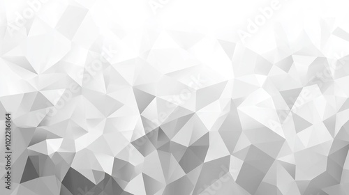 Abstract Geometric Background in Shades of Gray