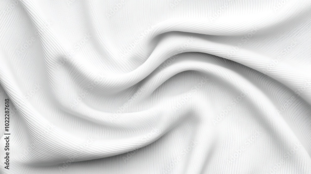 Fototapeta premium A grey fabric texture background with visible threads and soft texture, creating a cozy and tactile visual.