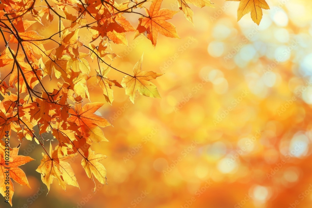 Fallen Leaves Season Background Fallen Leaves Season Background