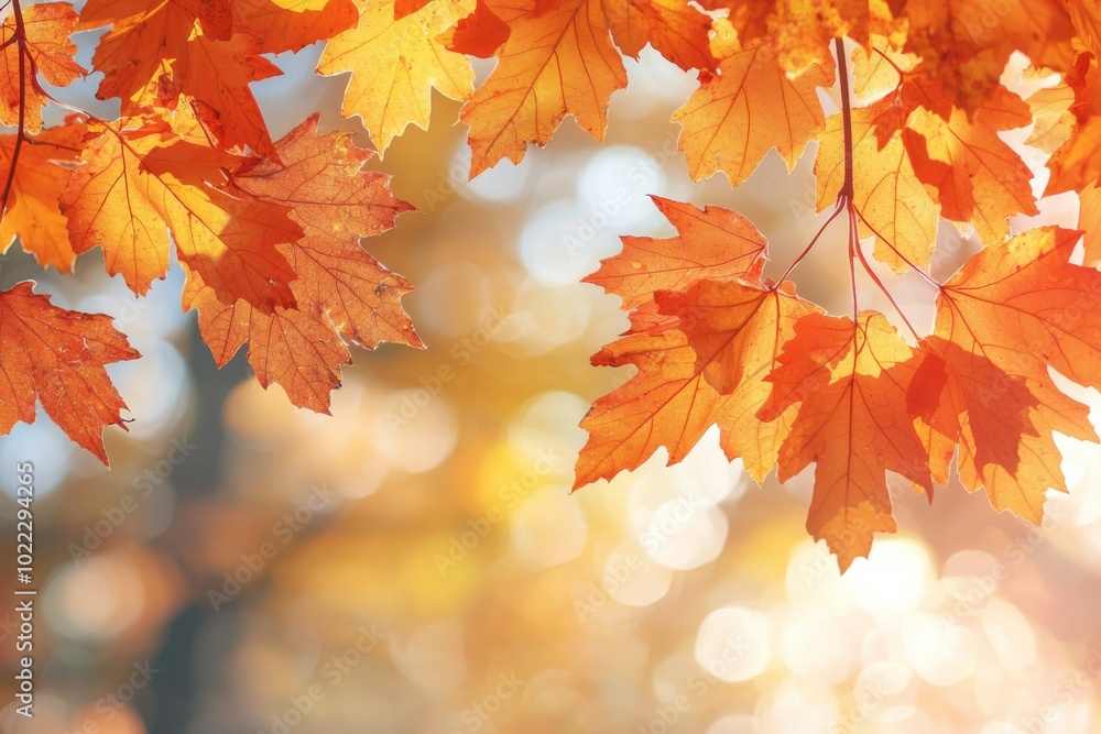 Fallen Leaves Season Background Fallen Leaves Season Background