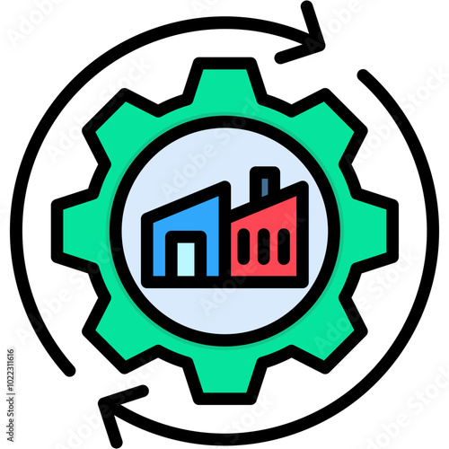 Digital Transformation Icon