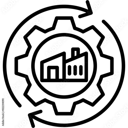 Digital Transformation Icon