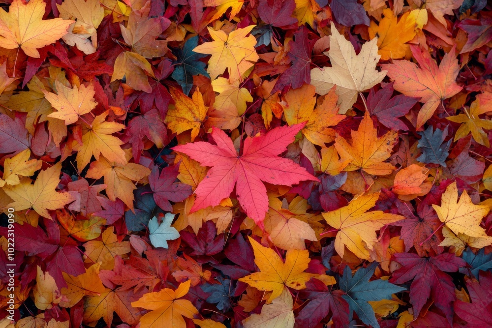 Fallen Leaves Season Background Fallen Leaves Season Background