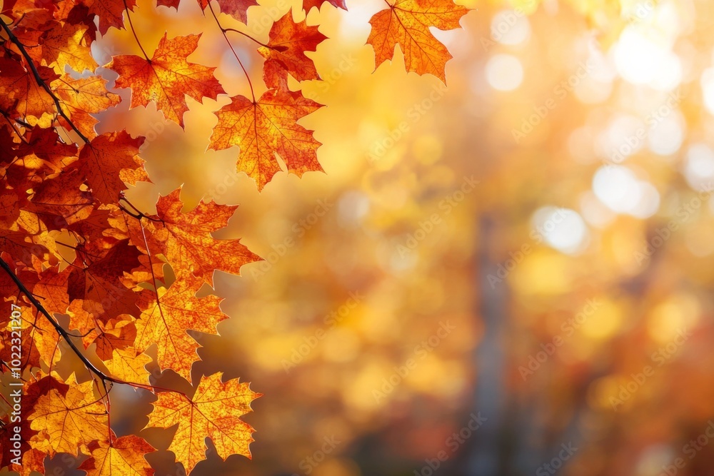 Fallen Leaves Season Background Fallen Leaves Season Background