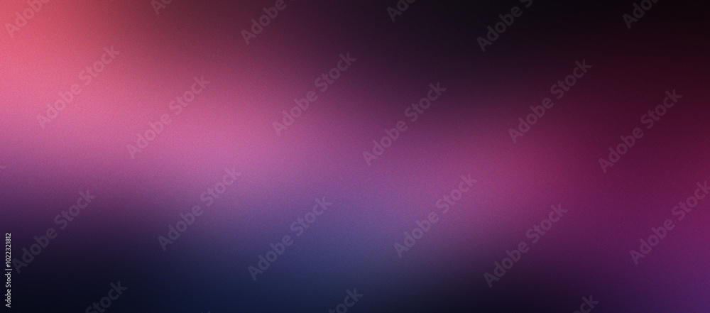 Fototapeta premium Soft gradient abstract noise grain background texture in purple and pink colors