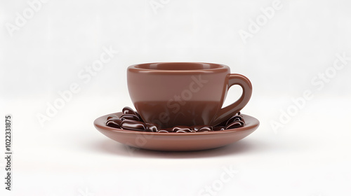 Coffee Bean Cup icon Coffee Shop 3D