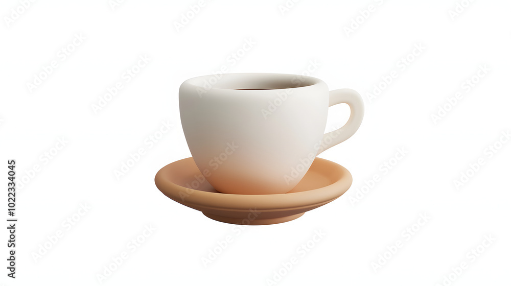 Coffee Cup icon coffee shop 3D Coffee Cup icon coffee shop 3D