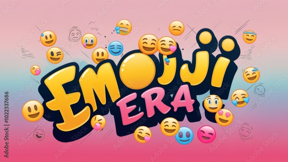 Fototapeta premium emoji era