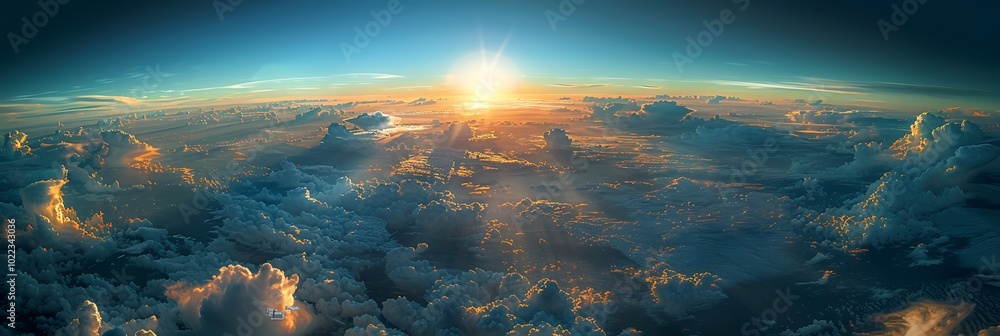 Obraz premium Promote renewable energy wideangle shots showcase clean tech's potential shaping sustainable future