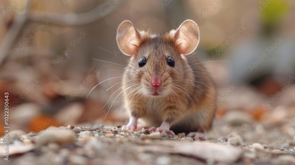 a small rodent standing on top of a pile of dirt a small rodent standing on top of a pile of dirt