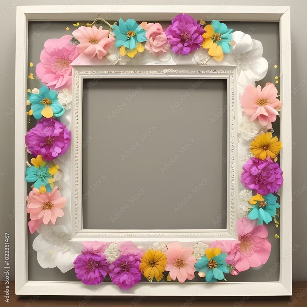 Hand drawn art nouveau frame design Hand drawn art nouveau frame design