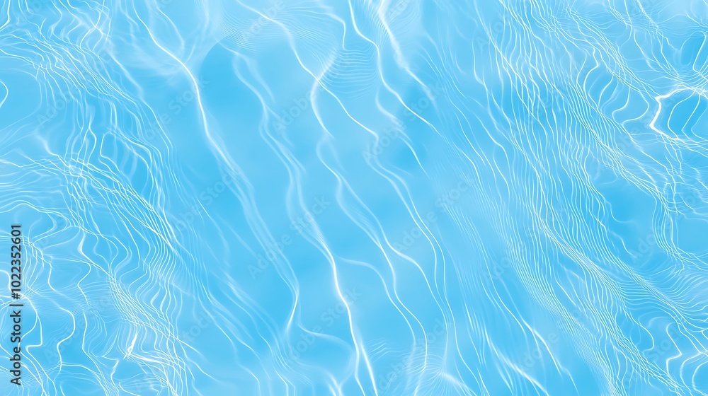 Transparent blue colored water with a gentle ripple effect, evoking a sense of peace and serenity, perfect for themes of relaxation and mindfulness. Transparent blue colored water with a gentle ripple effect, evoking a sense of peace and serenity, perfect for themes of relaxation and mindfulness.