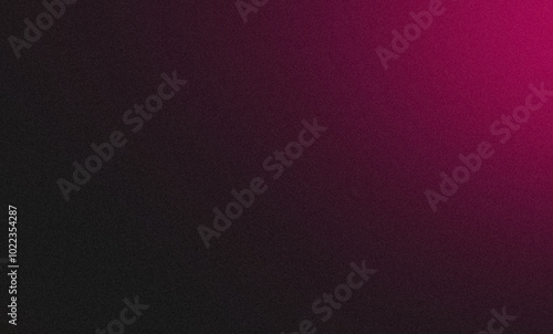 Dark magenta abstract glowing colors grainy backdrop design, Vibrant soft gradient noisy texture with smooth, bright, glowing, shiny colours banner and poster