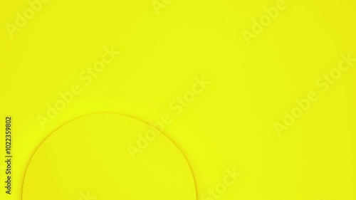 Pickleball Yellow Ball - Flying Over Green Screen Transition - III - LS to CU - Realistic 4K UHD 3D animation isolated on chroma key background for sport and leisure projects