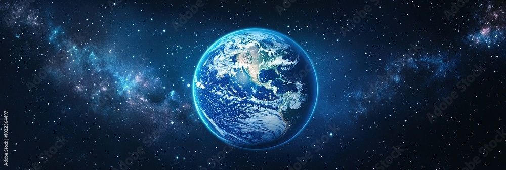 Obraz premium earth in space