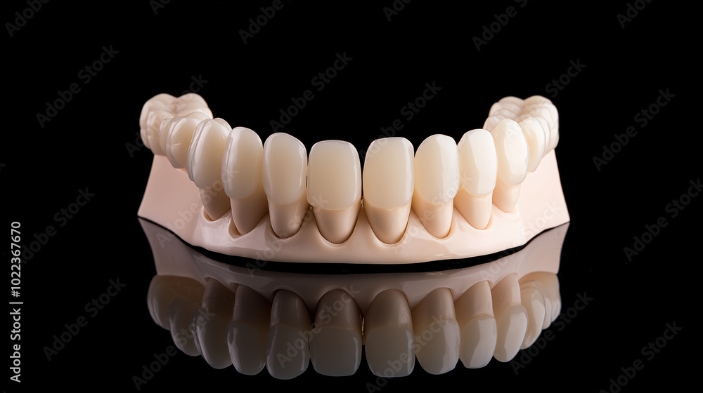 Fototapeta premium Perfect Smile: Full Arch Dental Model