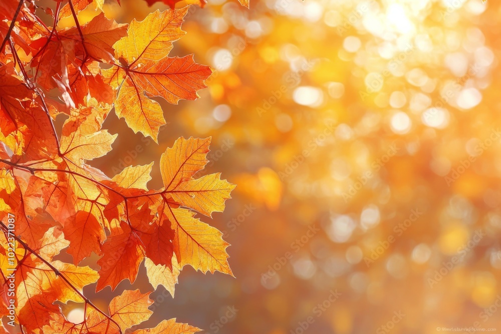 Fallen Leaves Season Background Fallen Leaves Season Background