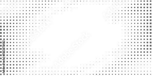 Background with monochrome dot texture. Polka dot pattern template. Background with black dots - stock vector dots basic background dots