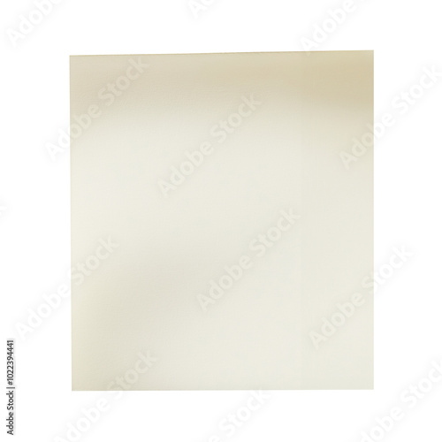 paper message note reminder blank on transparent background, png note