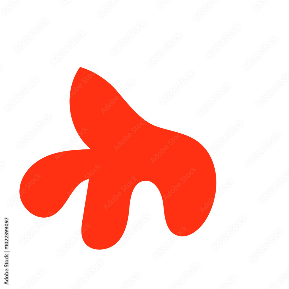 Red green abstract shapes vectors Red green abstract shapes vectors