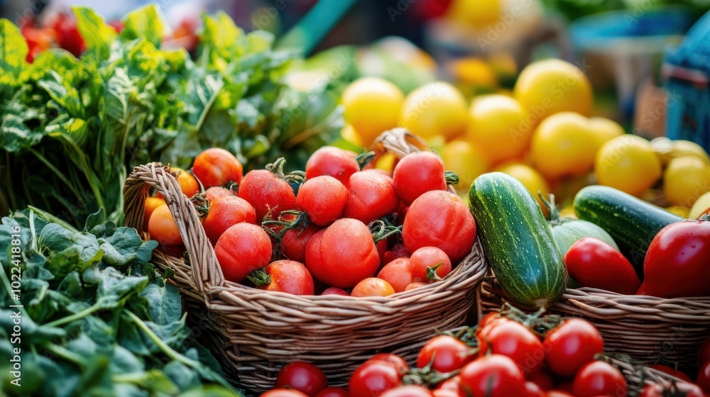 Agriculture and food security, A variety of vegetables and fruits on a basket Agriculture and food security, A variety of vegetables and fruits on a basket