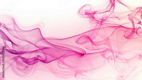 Pink and white abstract background with smoky texture