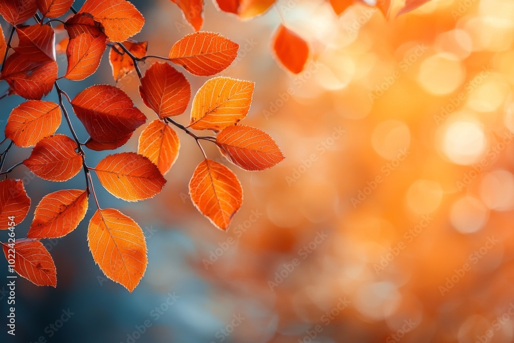 Fallen Leaves Season Background Fallen Leaves Season Background