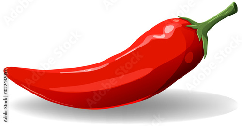 Red Chili Pepper Illustration